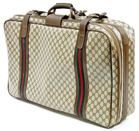 gucci suitcase cheap|vintage gucci travel bag.